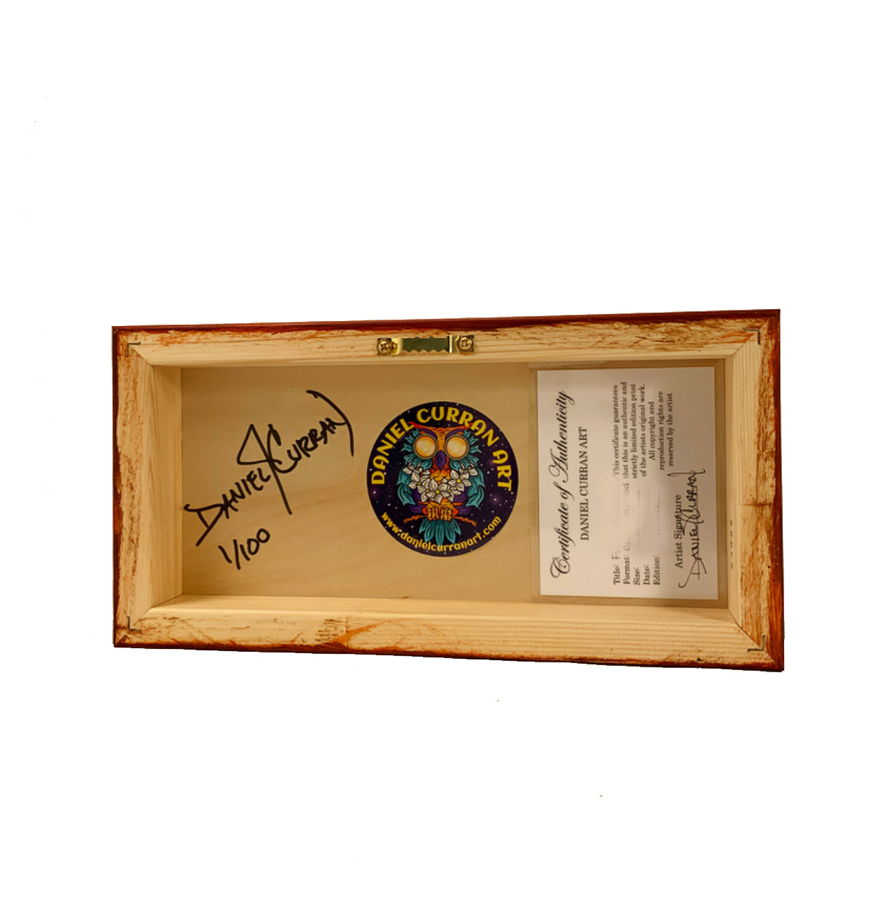 Twin Palms -wood panel (Limited Edition)