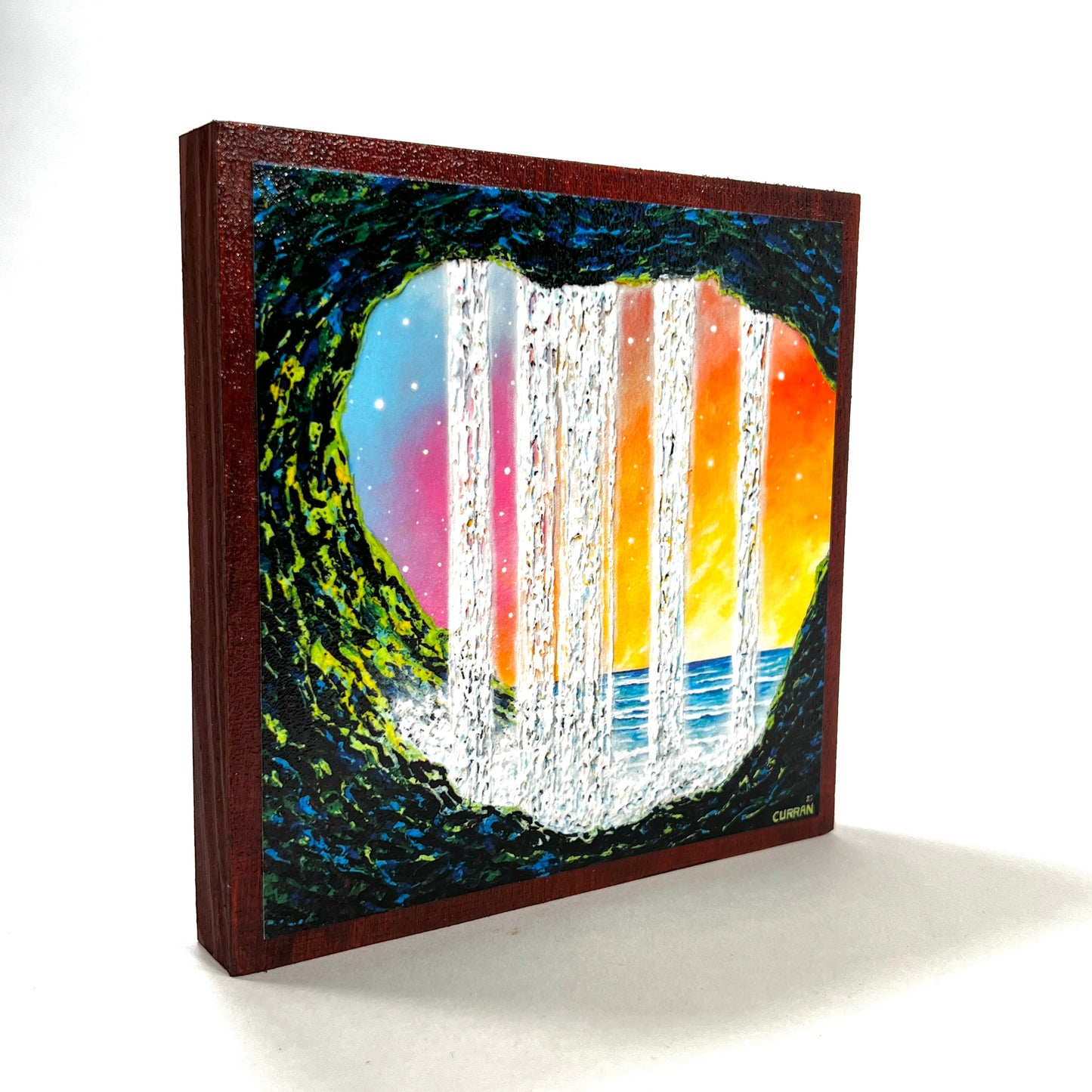 Behind the Falls wood panel (Limited Edition)