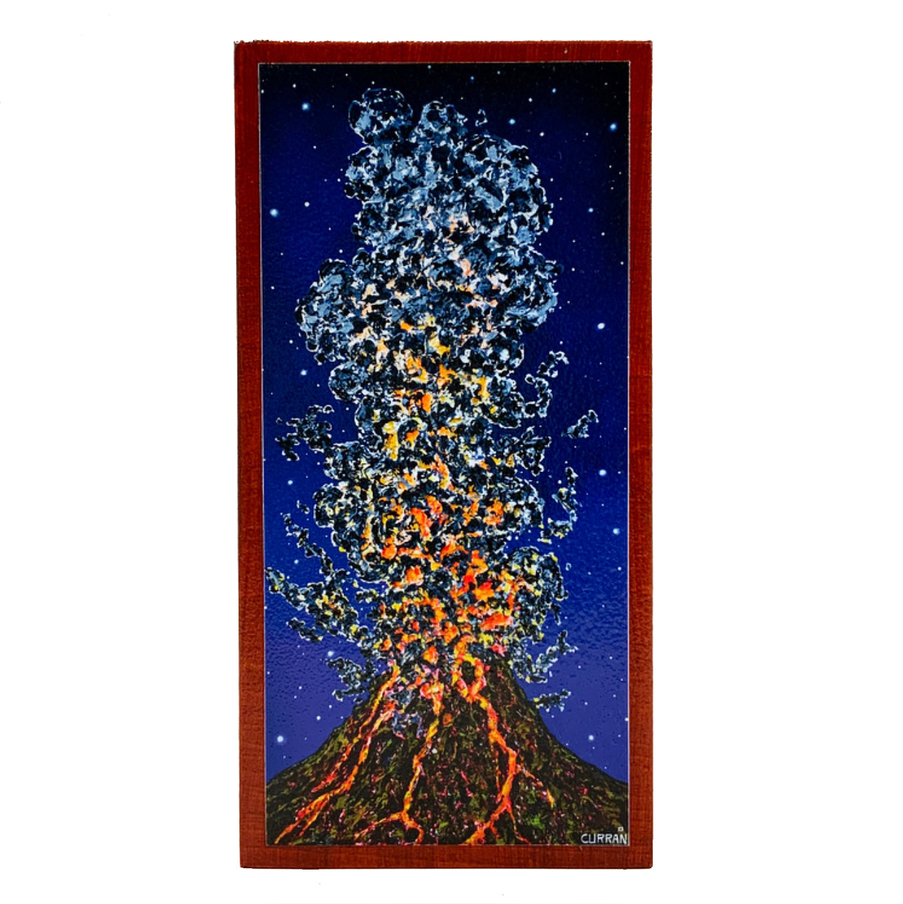 Eruption -wood panel (Limited Edition)
