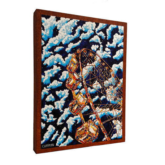 Ferris Wheel - Wood Panel