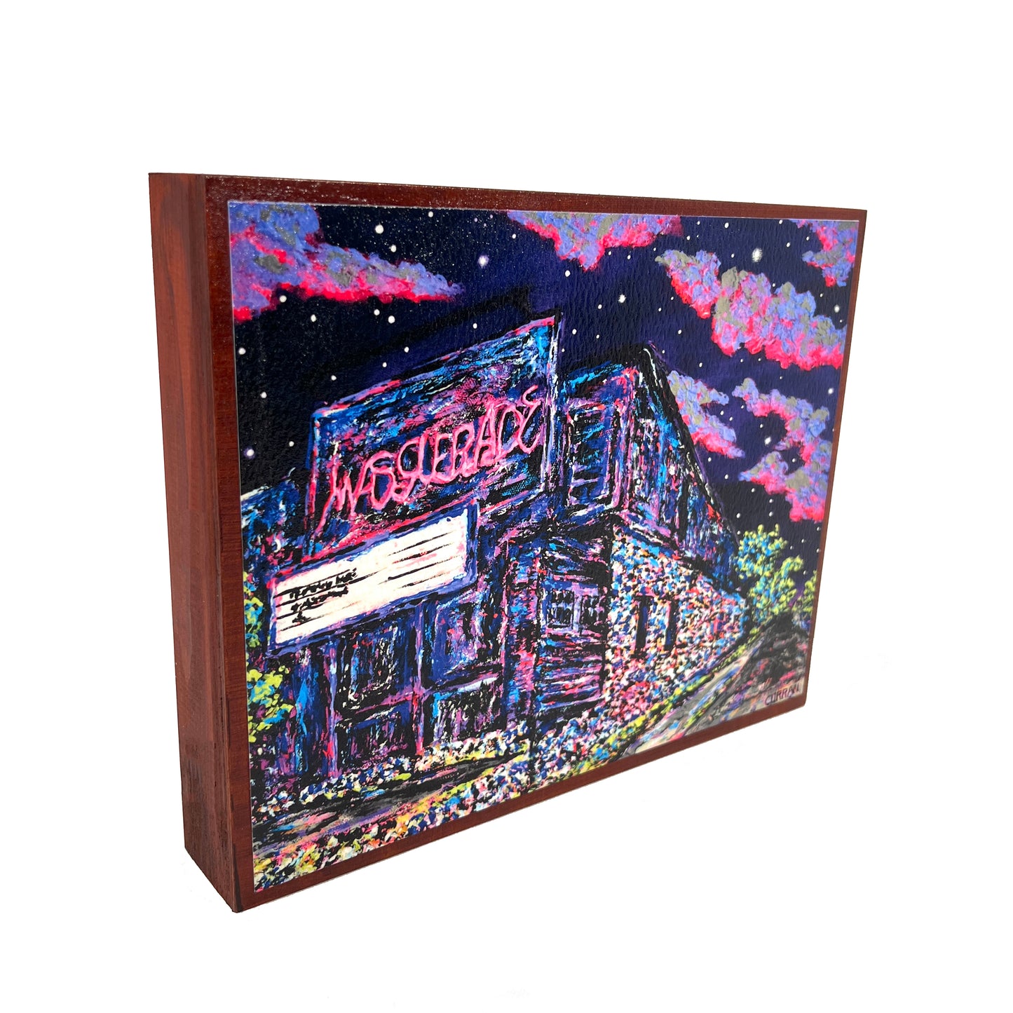 The Masquerade on Wood Panel (Limited Edition)