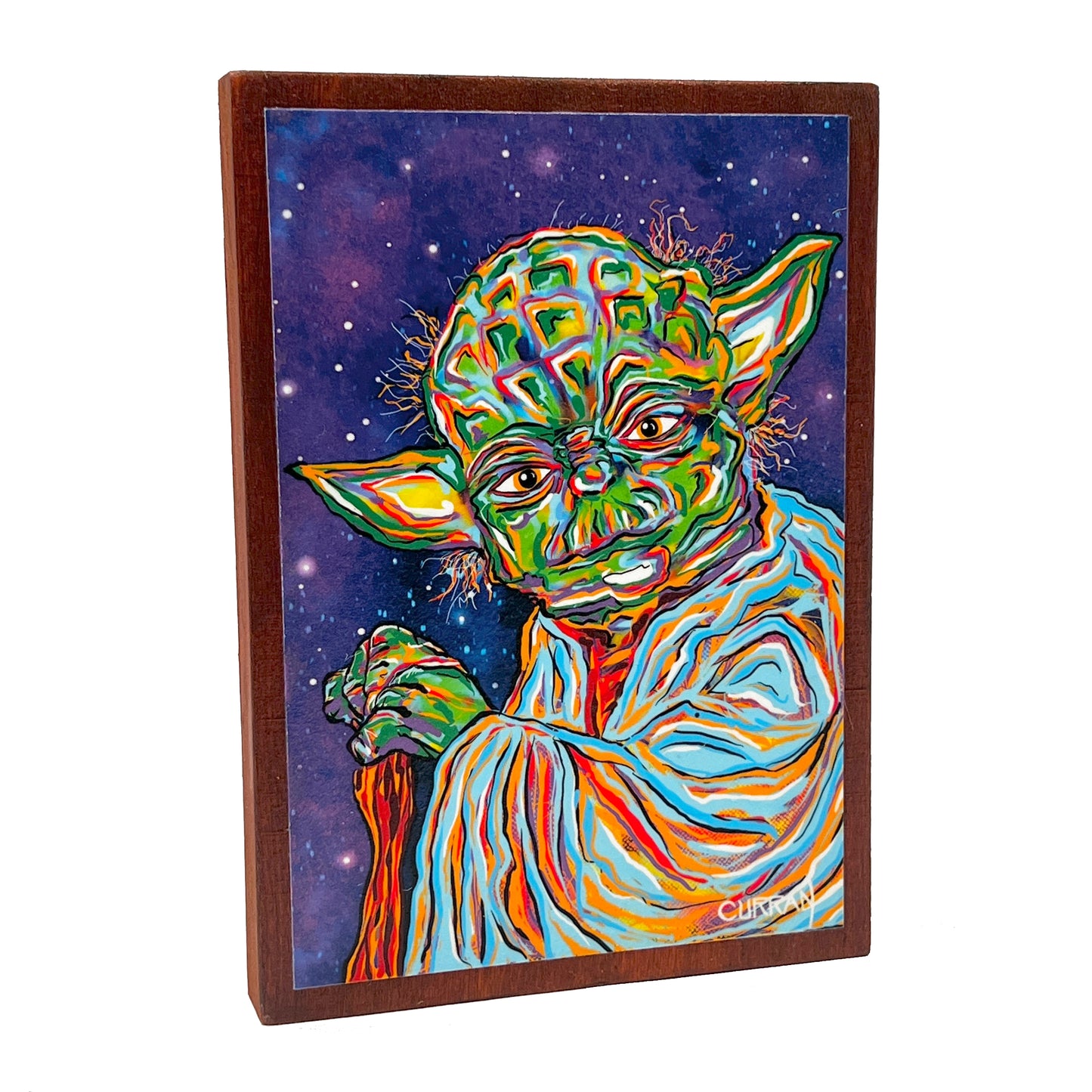 Master Yoda on Wood Panel (Limited Edition)