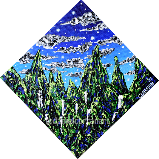 Sorcery Falls (Blue) Print (Limited Edition)