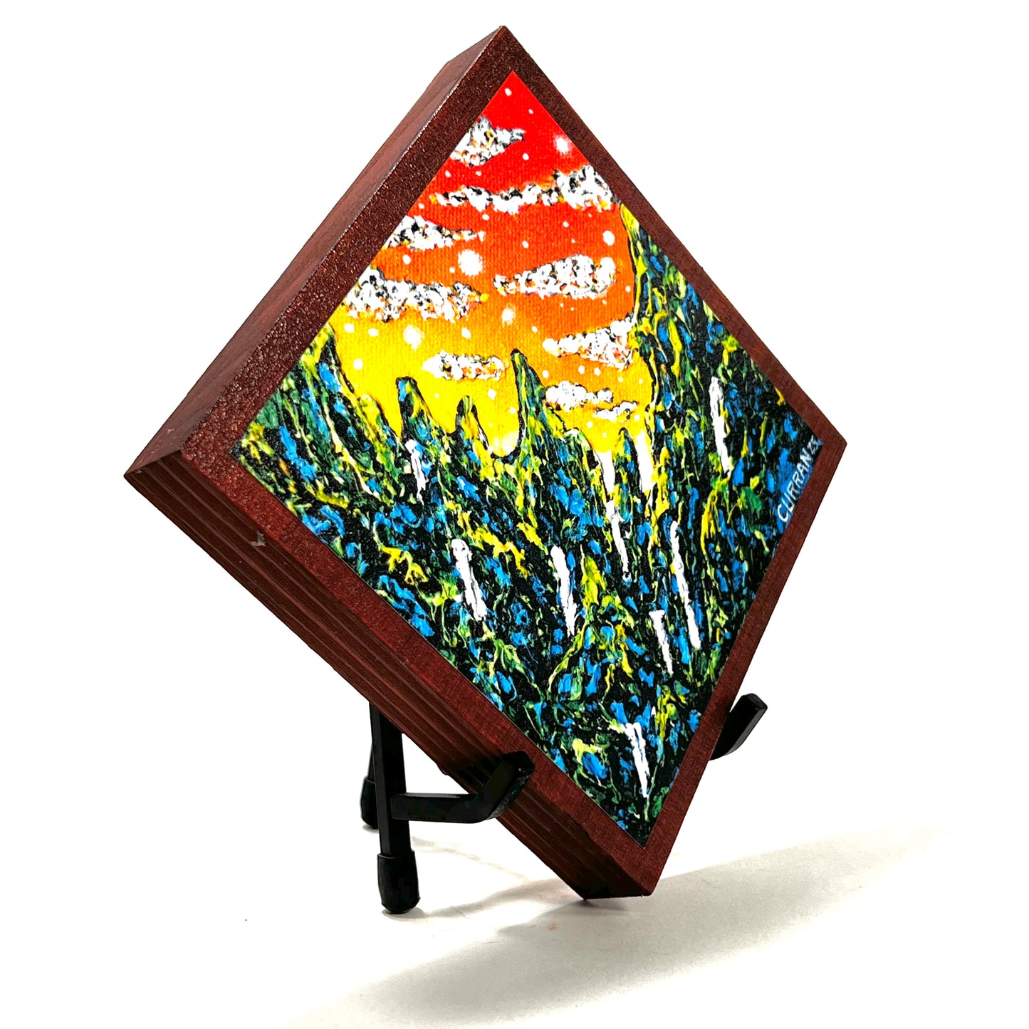 Sorcery Falls (Gold) wood panel (Limited Edition)