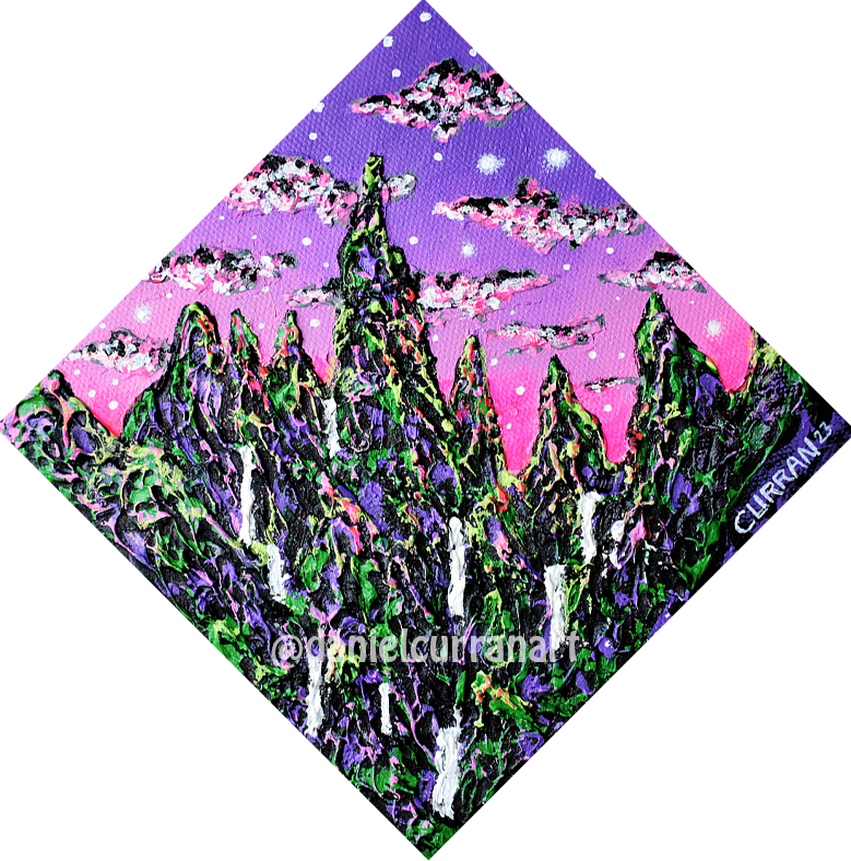 Sorcery Falls (Purple) Print  (Limited Edition)