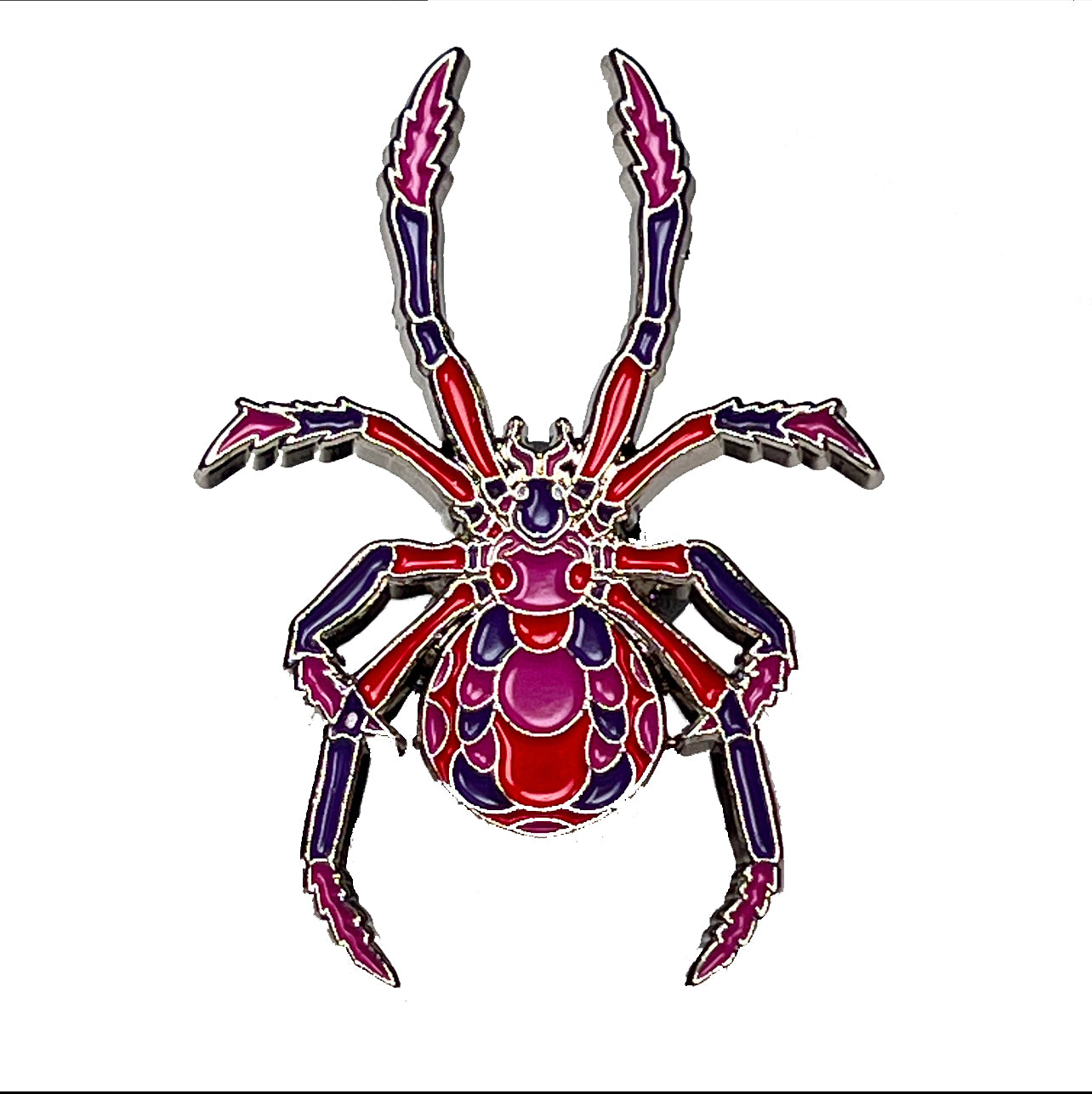 Spider Enamel Pin