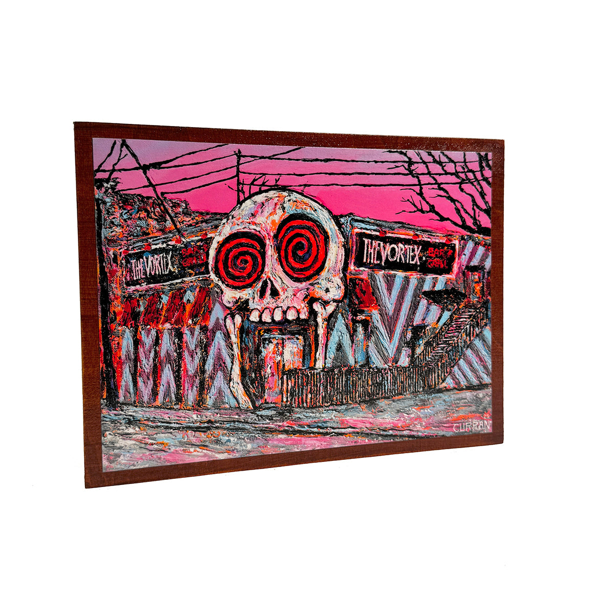 The Vortex - Wood Panel