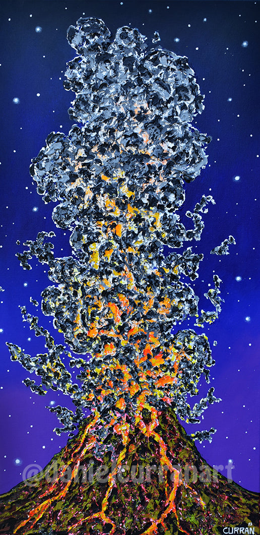 Eruption - Daniel Curran Art