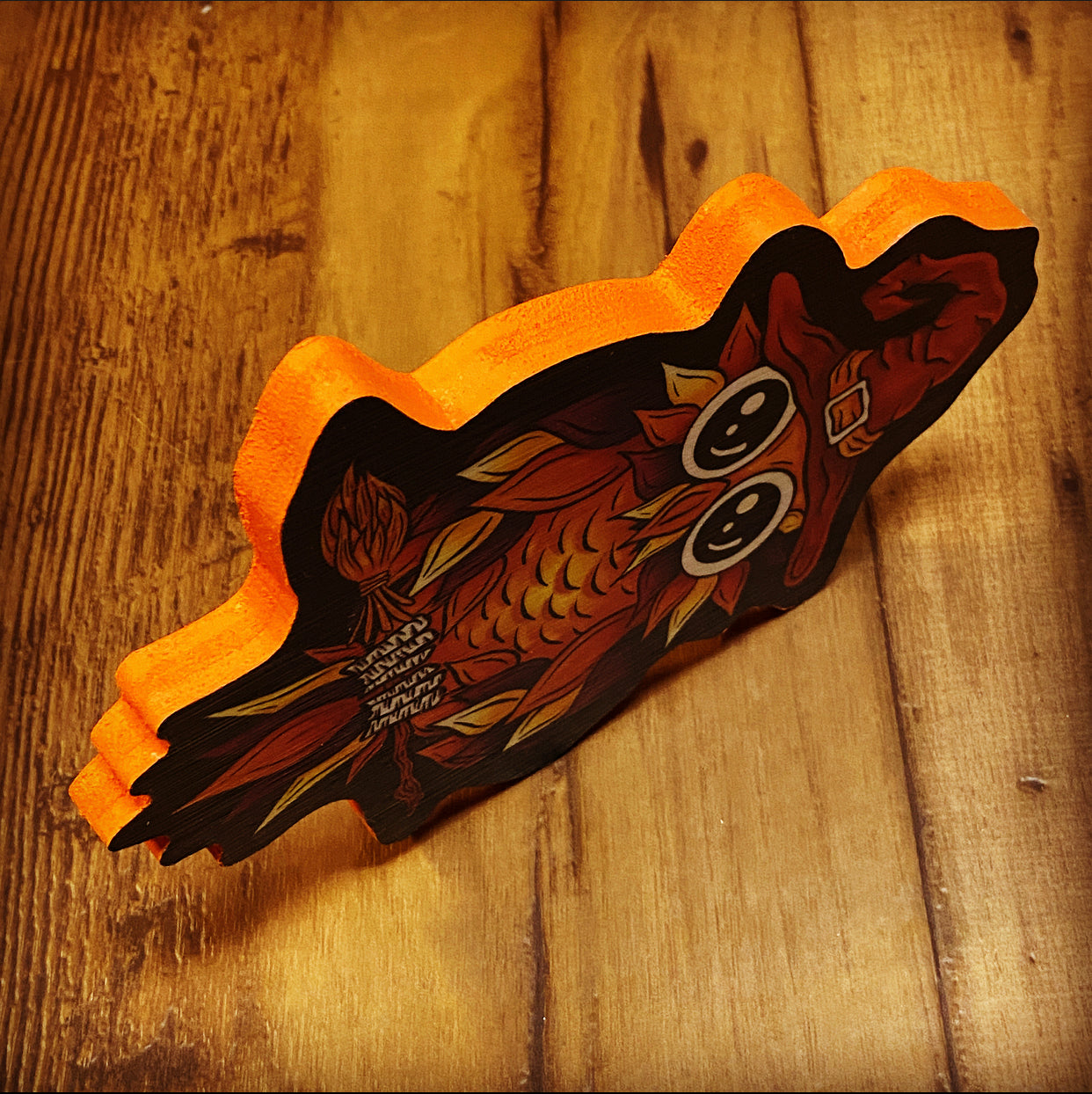 New Witch Owl Print on Wood (Limited Edition) - Daniel Curran Art