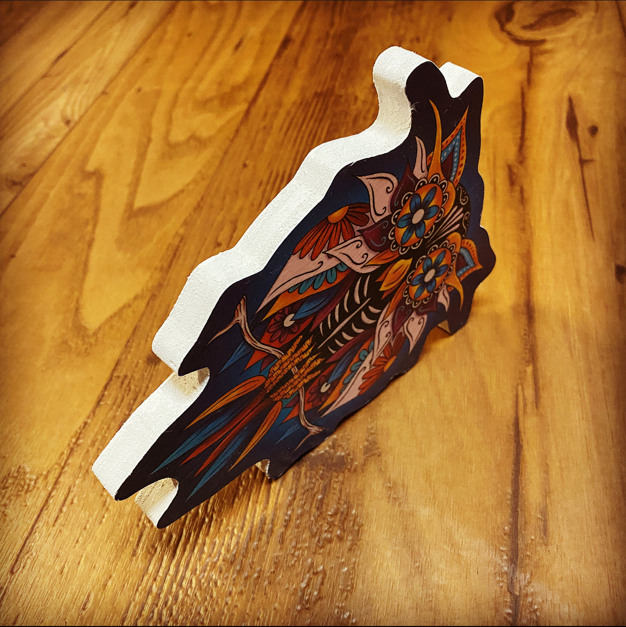 Sugar Skull Owl (Limited Edition) - Daniel Curran Art