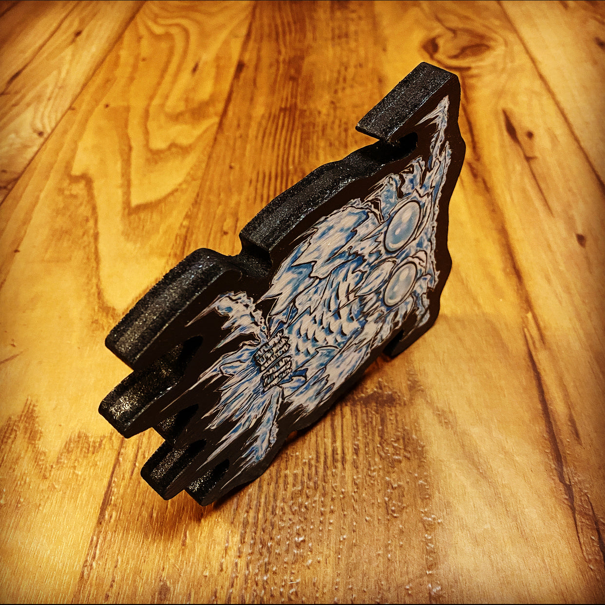 Ice Owl Print on Wood (Limited Edition) - Daniel Curran Art