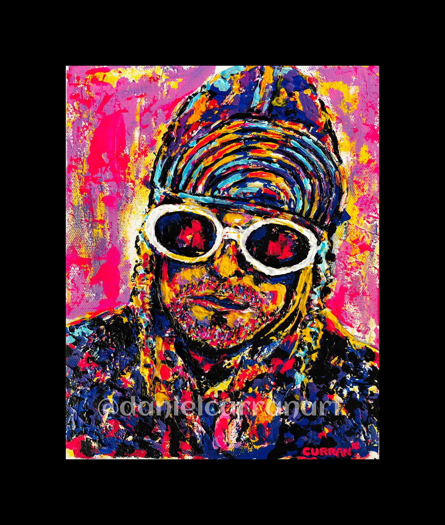 8"x 10" Kurt Print (Matted) - Daniel Curran Art