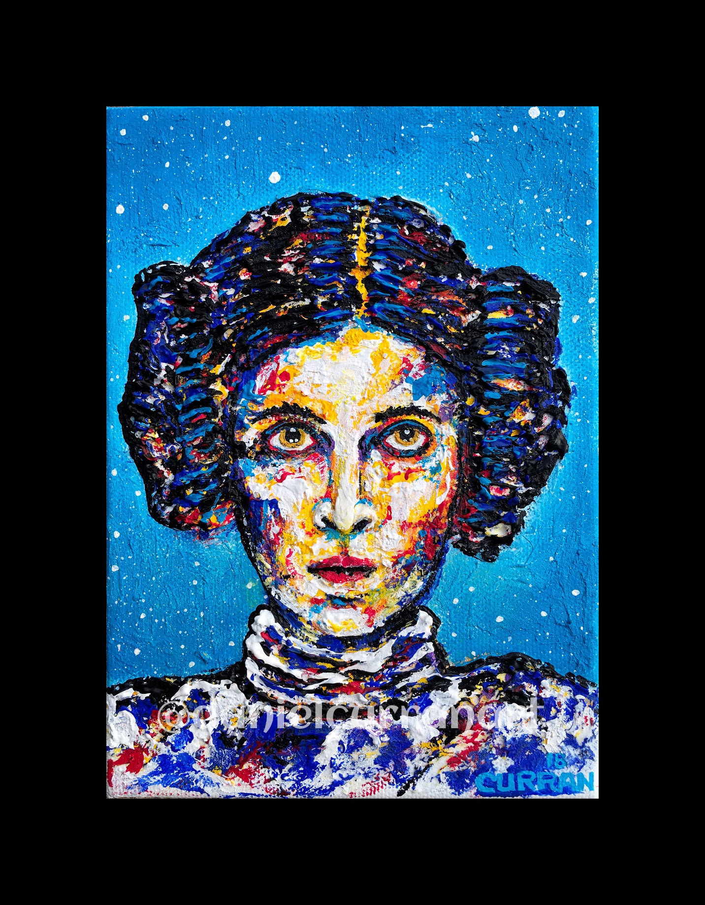 8"x 10" Leia Print (Matted) - Daniel Curran Art