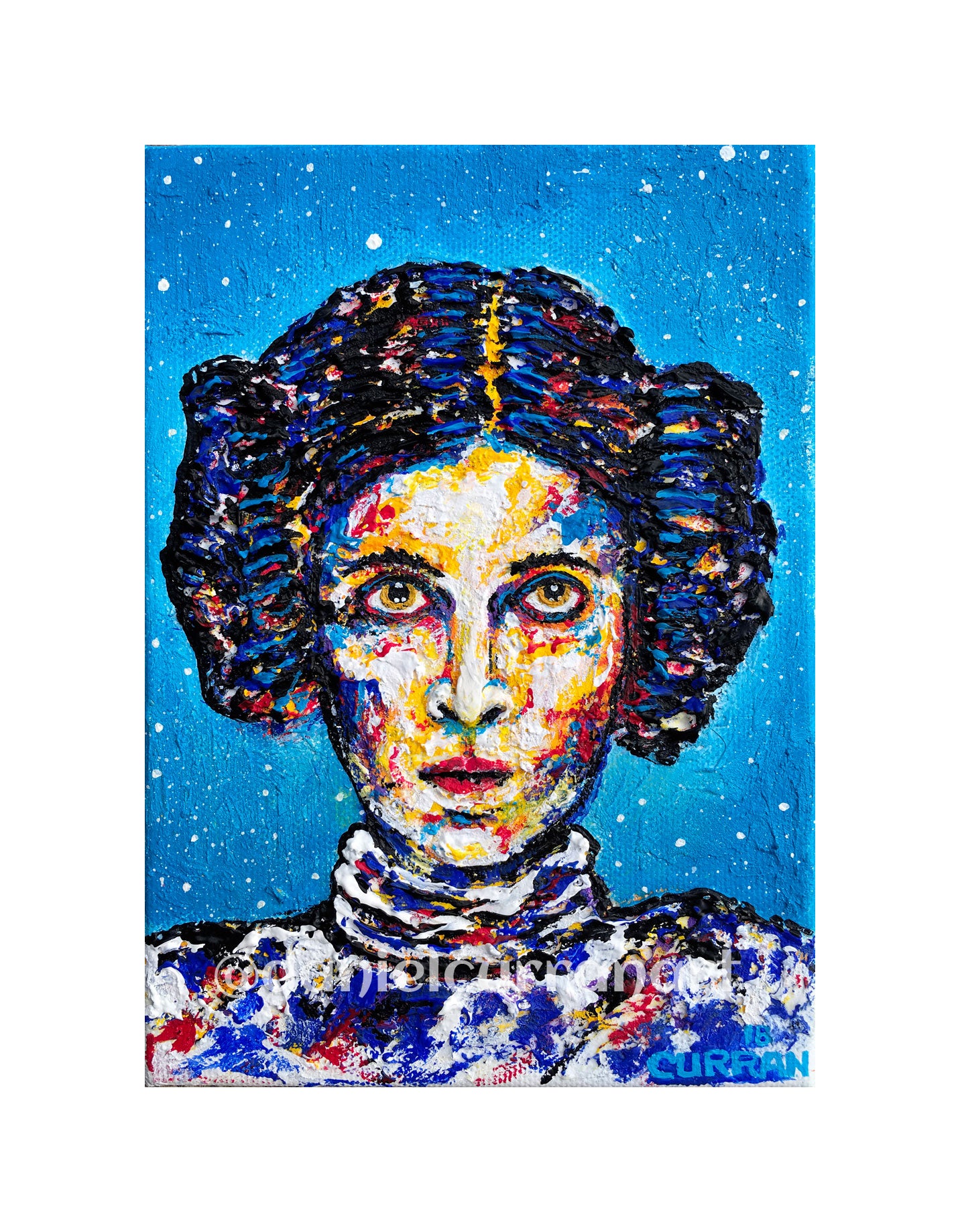 5"x 7" Leia Print (Matted) - Daniel Curran Art