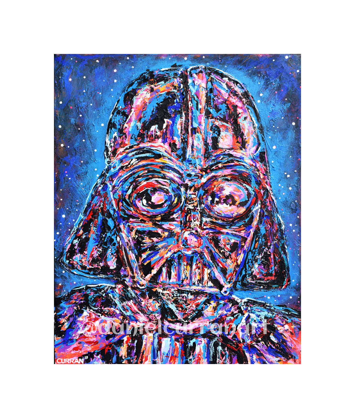 8"x 10" Lord Vader (Matted) - Daniel Curran Art