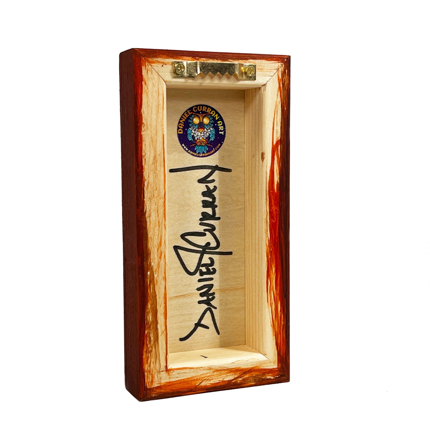 Octopus on Wood Panel - Daniel Curran Art