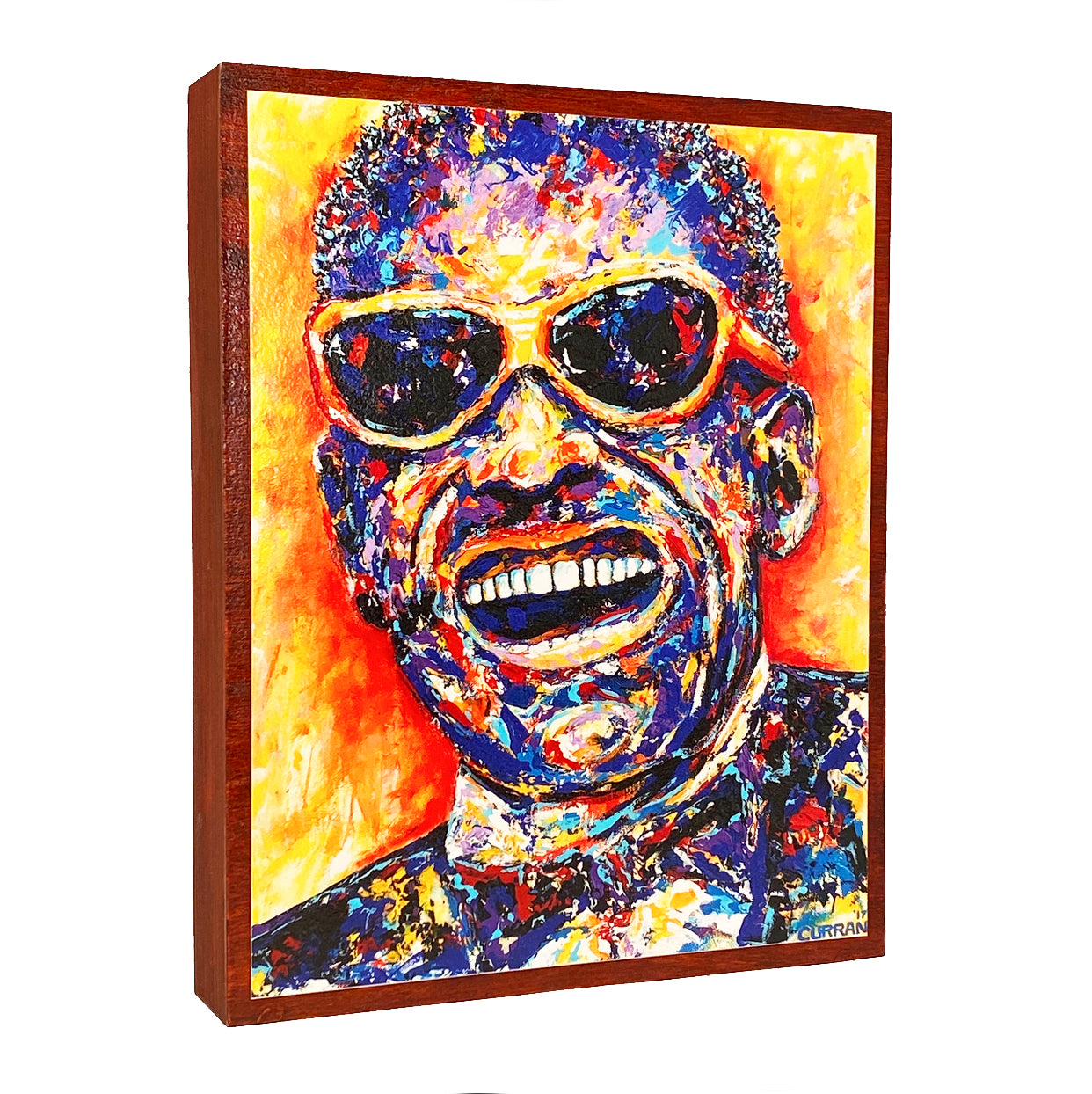 Ray on Wood Panel - Daniel Curran Art