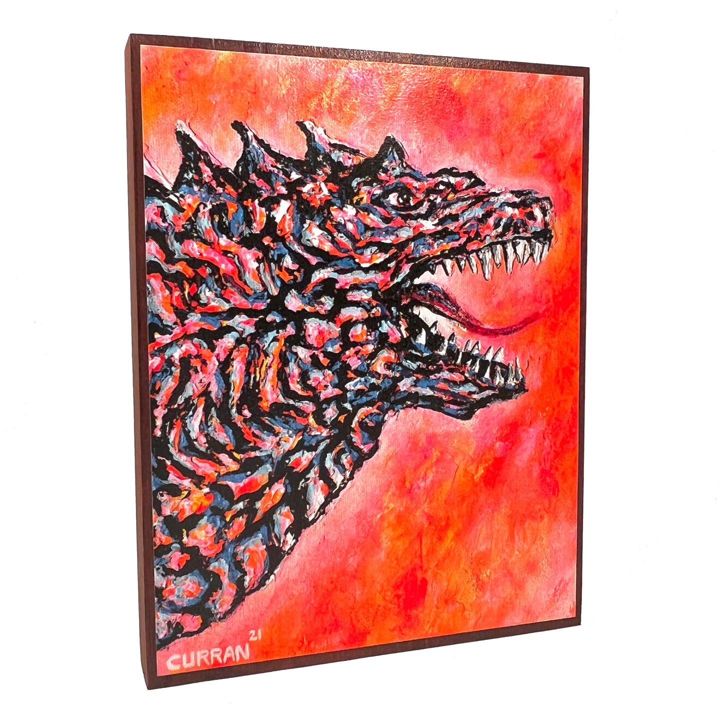 Godzilla on Wood Panel (Limited Edition)