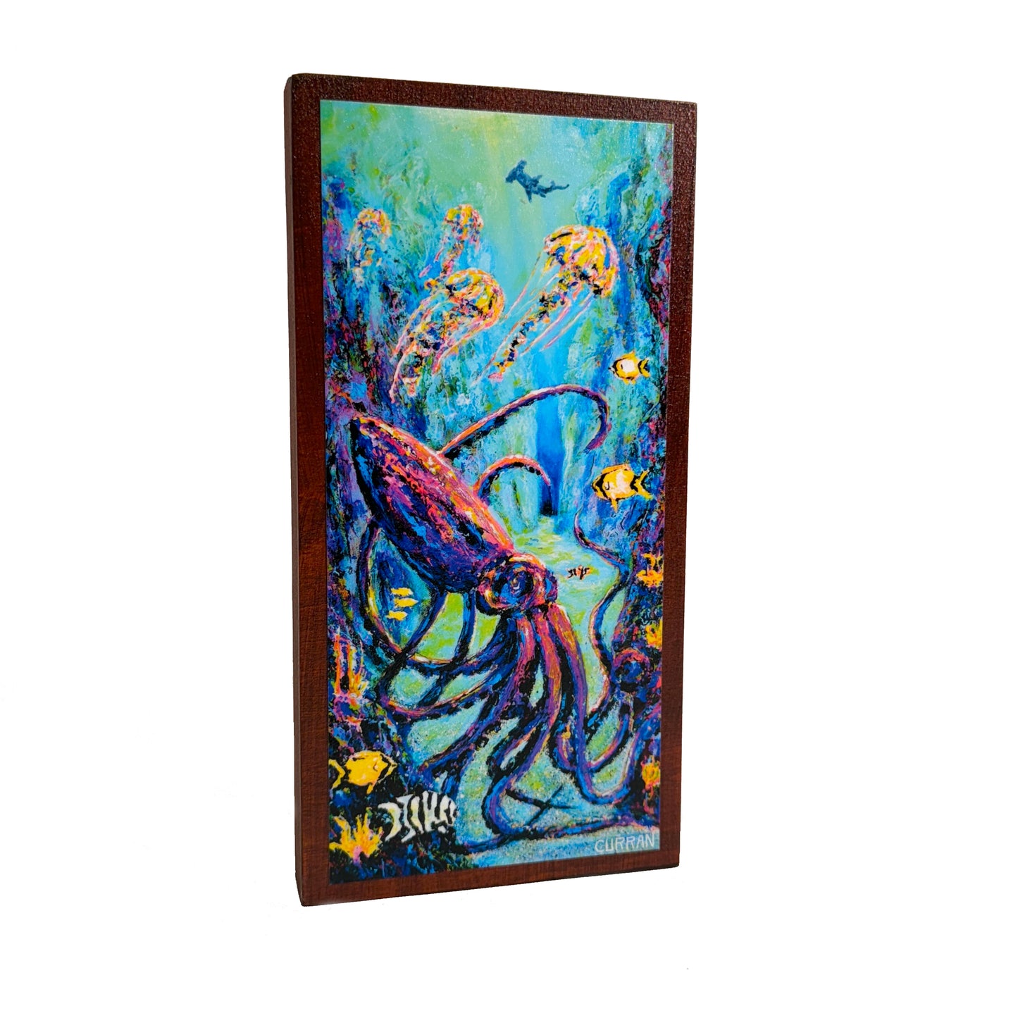 Guardian of the Abyss -wood panel (Limited Edition)