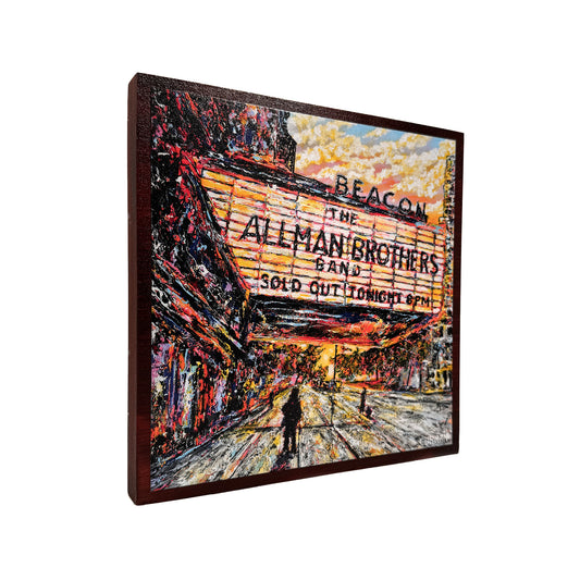 Allman Brothers - Wood Panel