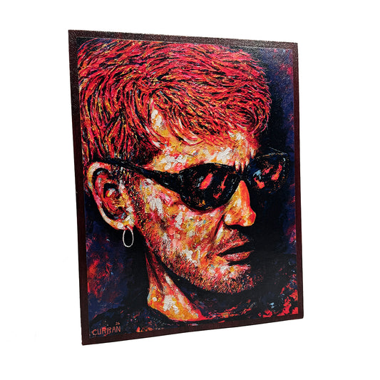 Layne on Wood Panel