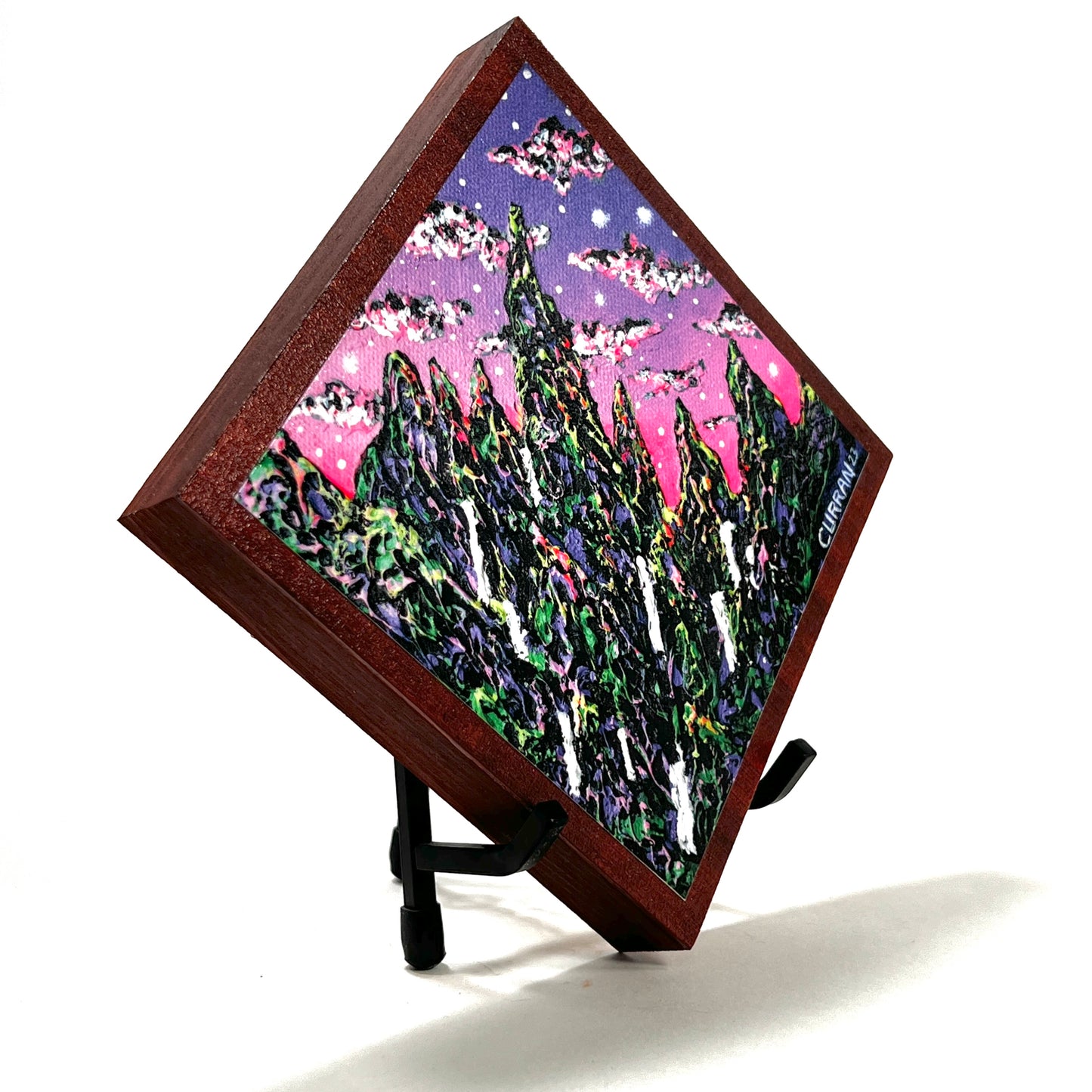 Sorcery Falls (Purple) wood panel (Limited Edition)