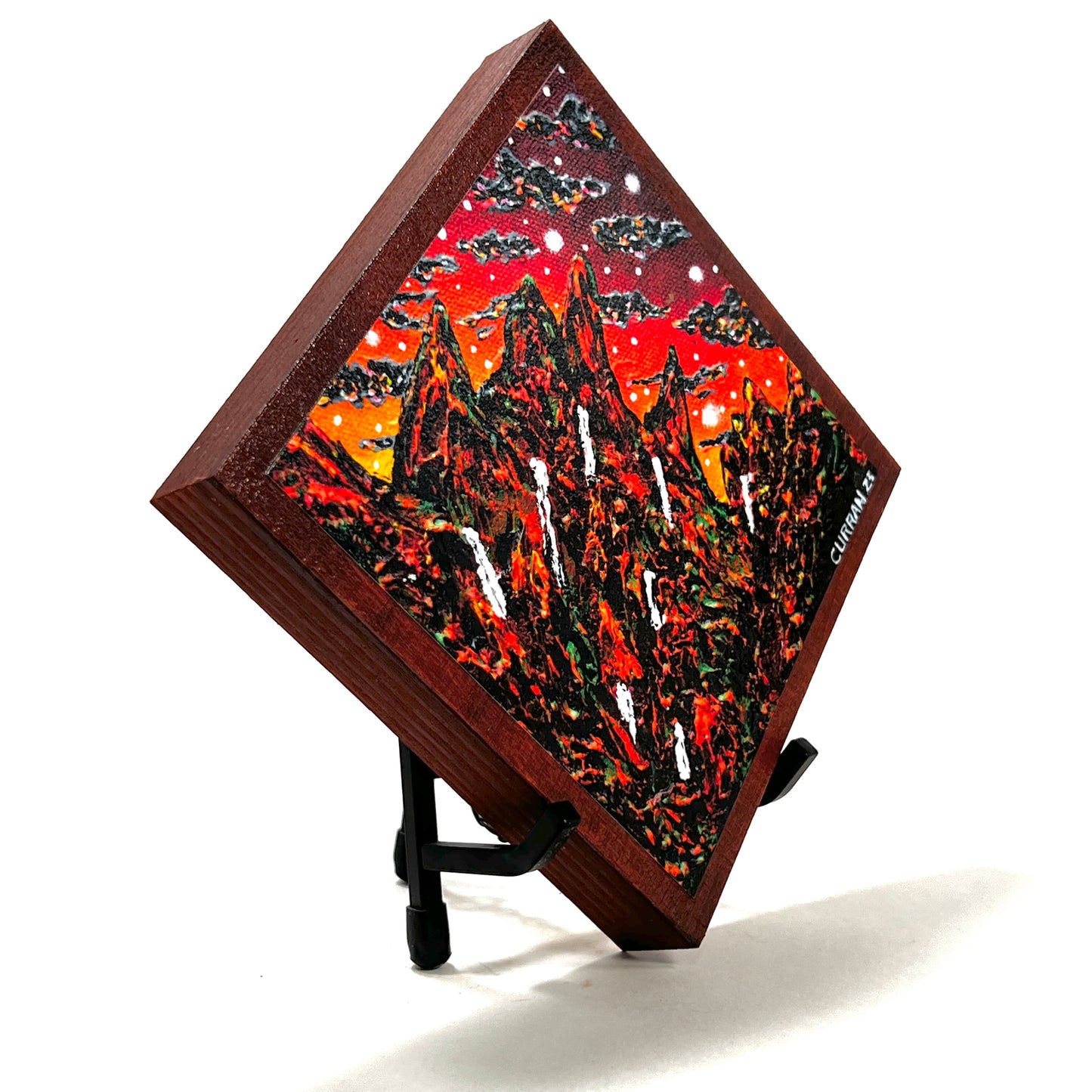 Sorcery Falls (Red) wood panel (Limited Edition)
