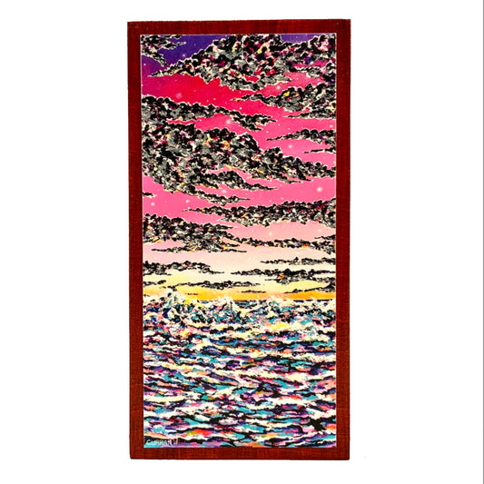 That Cotton Candy Sky -wood panel (Limited Edition)