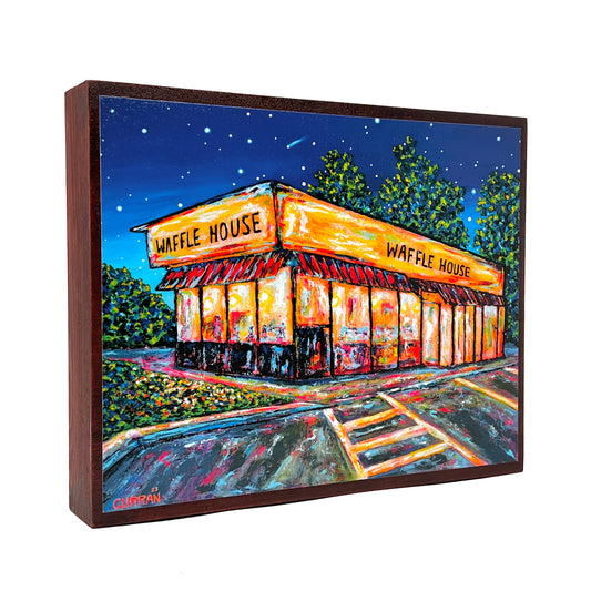 Waffle House on Wood Panel (Limited Edition)