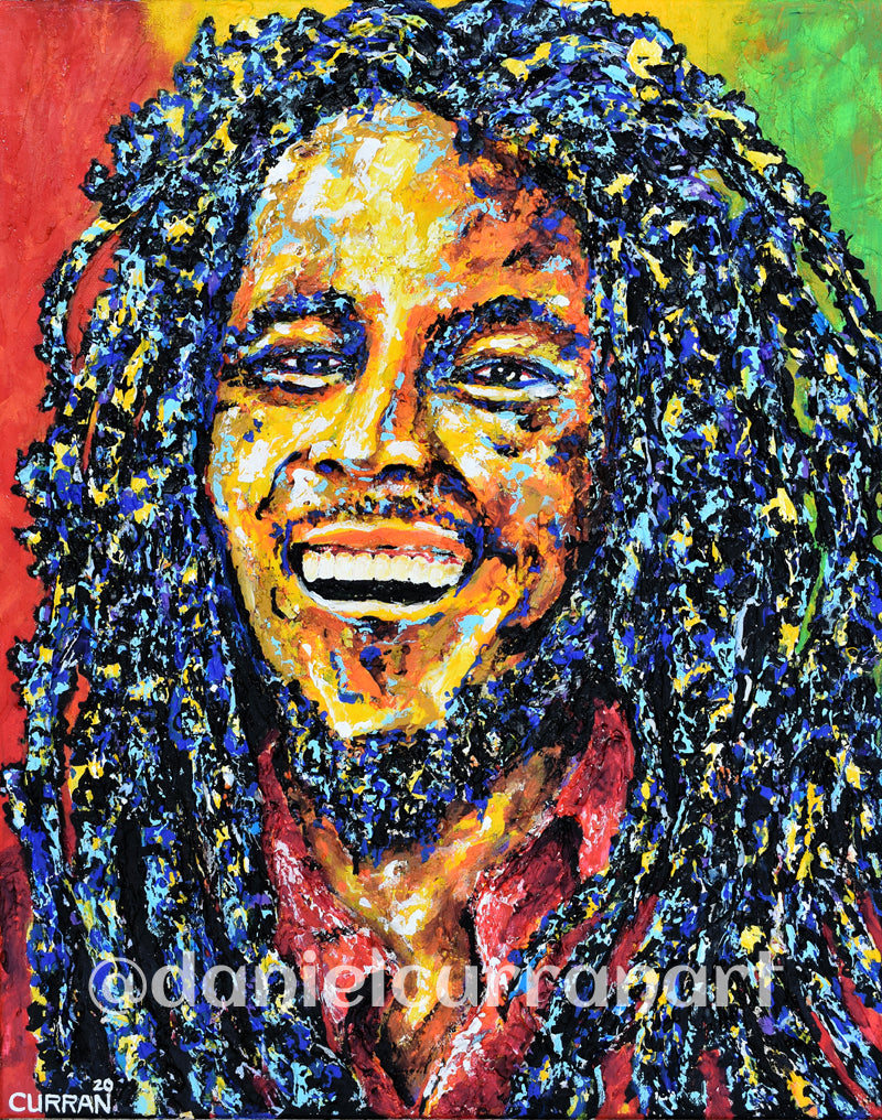Bob Marley - Daniel Curran Art
