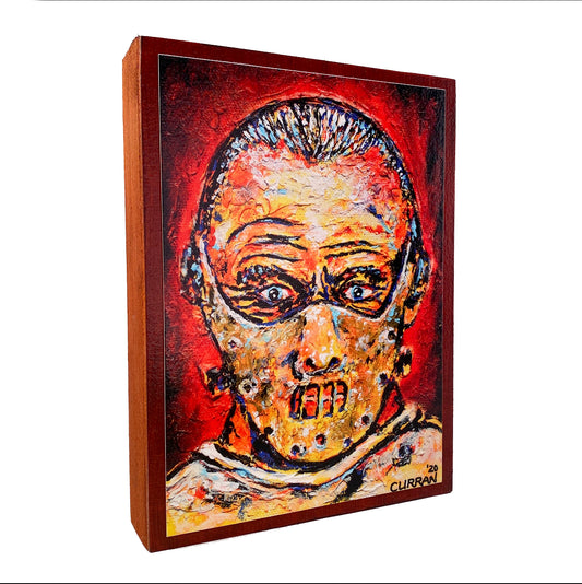 Hannibal on Wood Panel (Limited Edition) - Daniel Curran Art