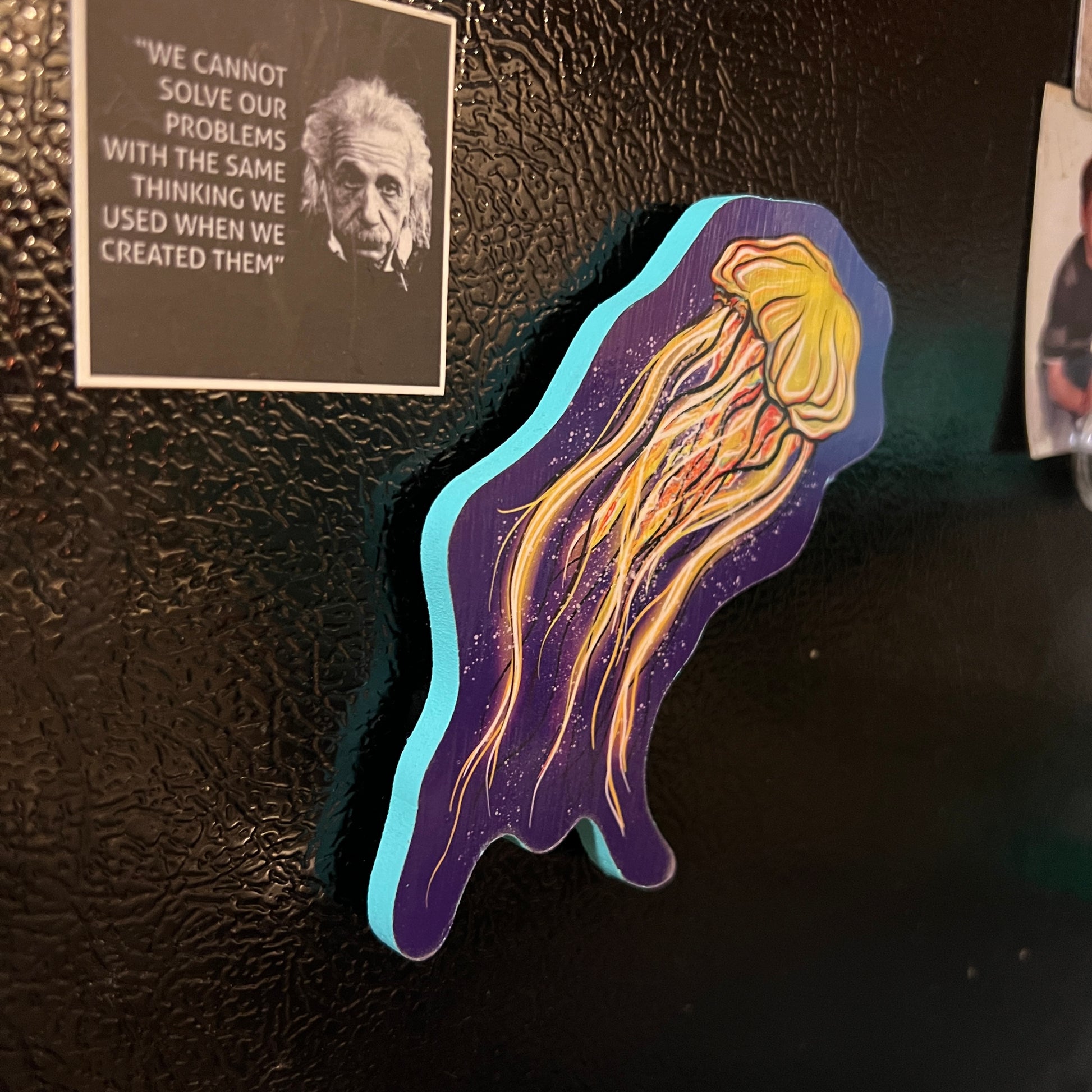 Jellyfish Magnet - Daniel Curran Art