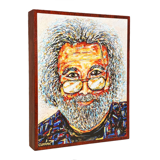 Jerry on Wood Panel (Limited Edition) - Daniel Curran Art