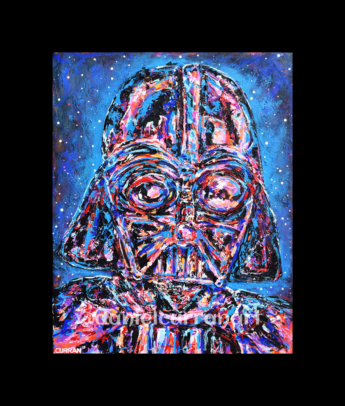 8"x 10" Lord Vader (Matted) - Daniel Curran Art