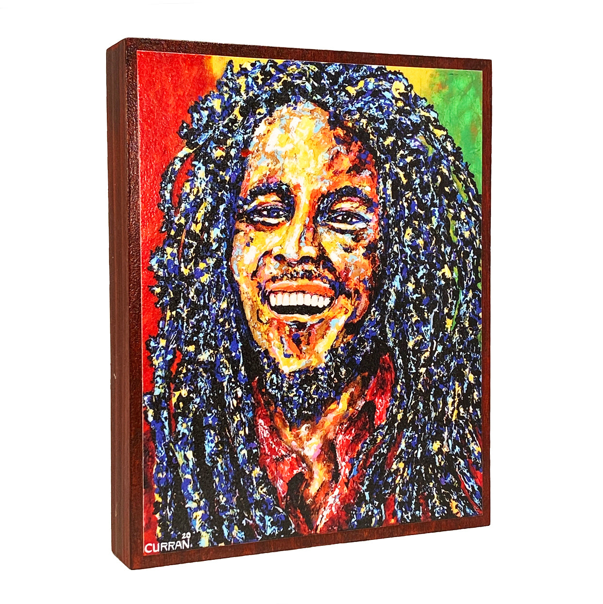 Marley on Wood Panel (Limited Edition) - Daniel Curran Art