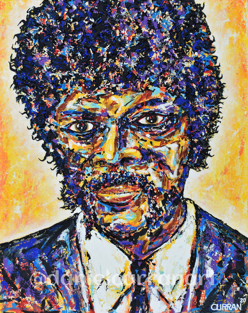 Jules Winnfield (Samuel L. Jackson) - Daniel Curran Art