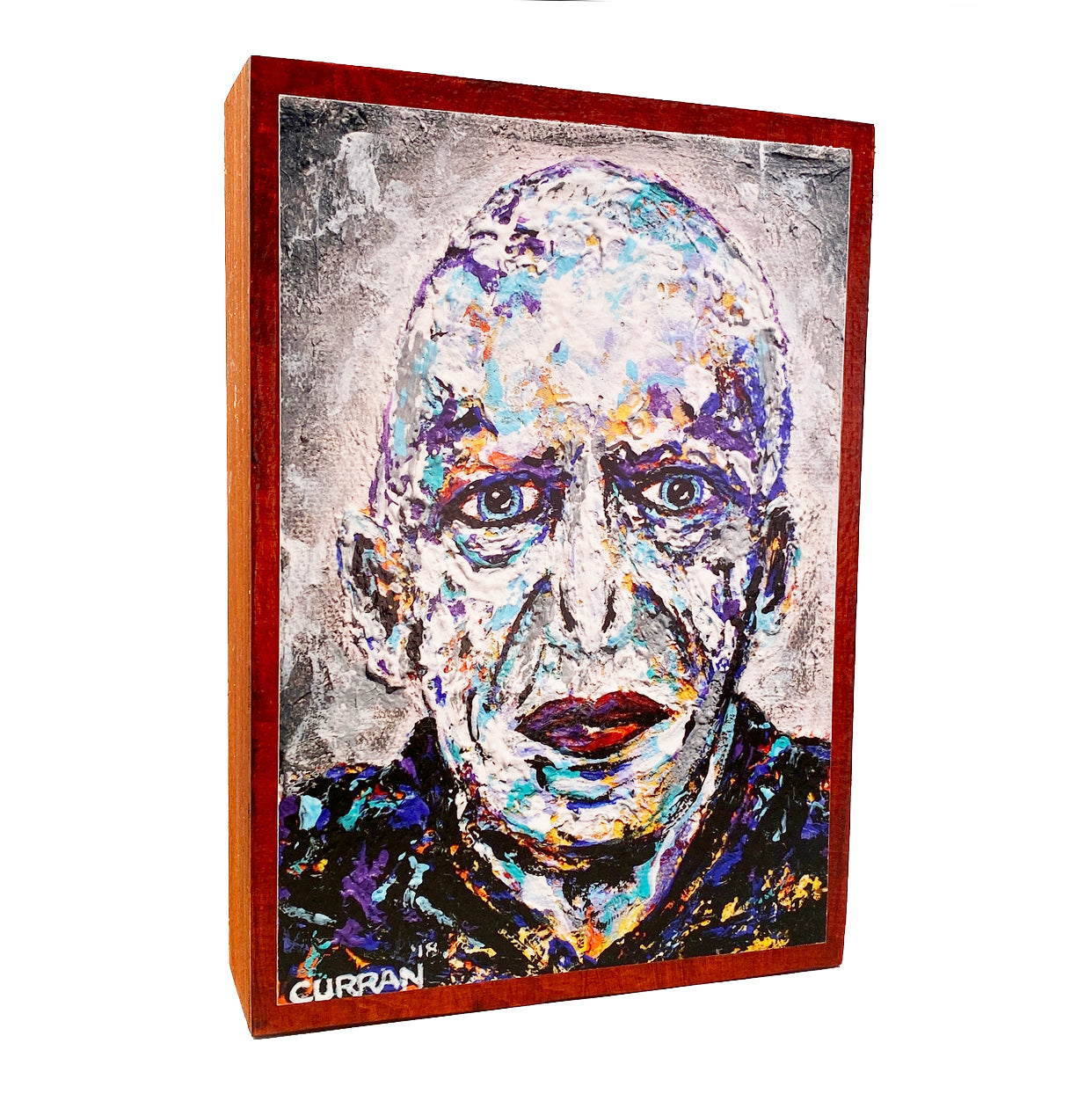 Voldemort on Wood Panel - Daniel Curran Art