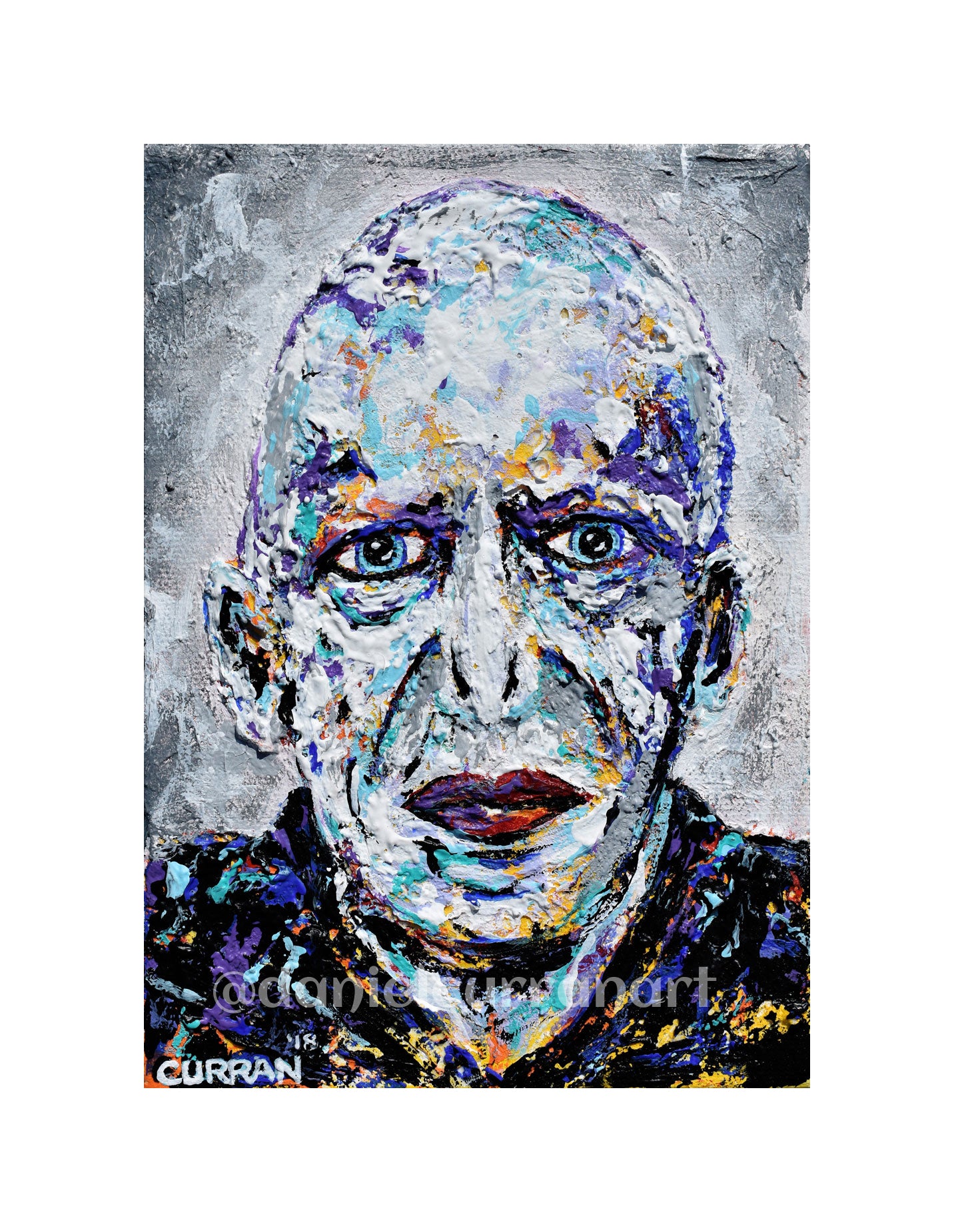 8"x 10" Voldemort Print (Matted) - Daniel Curran Art