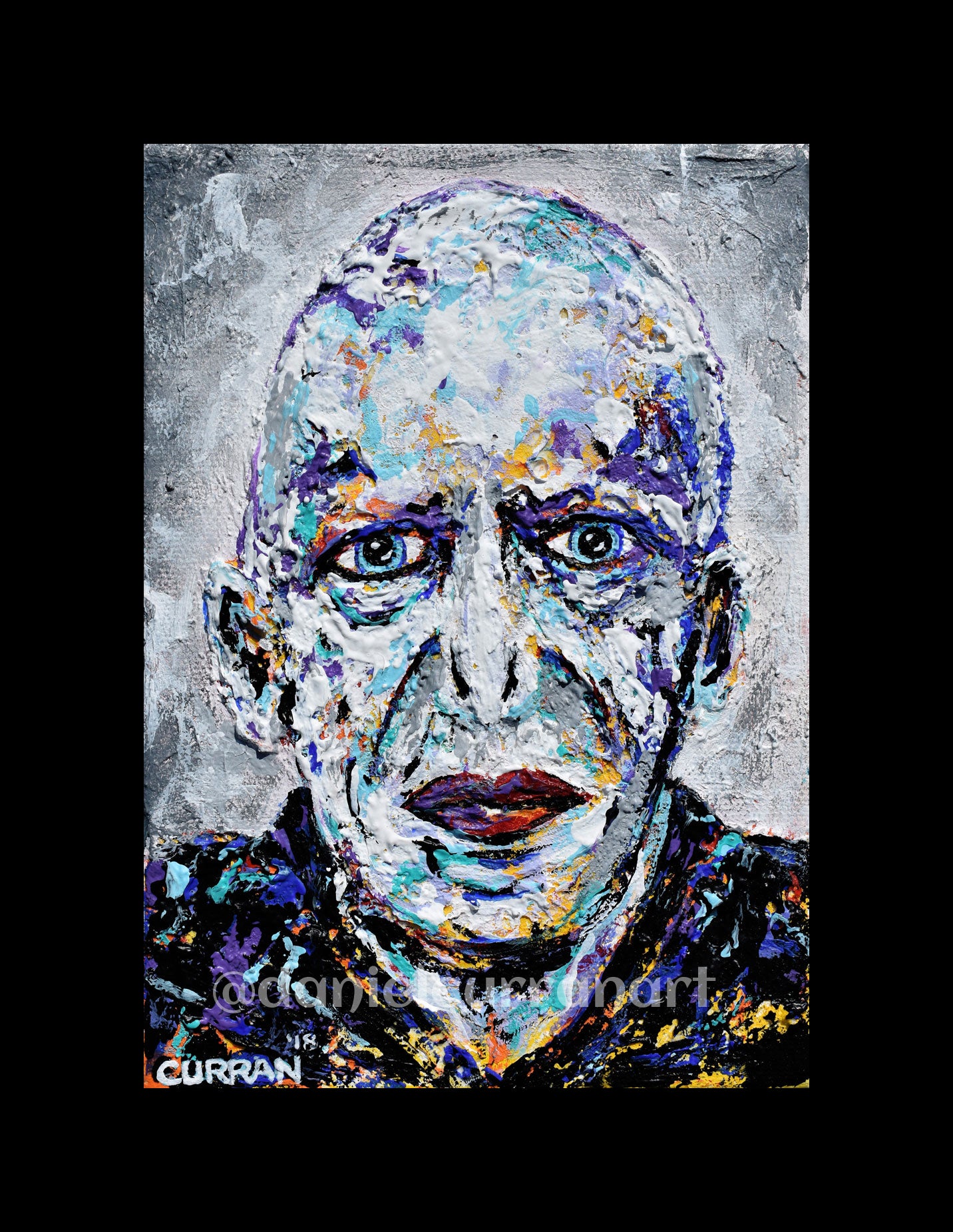 5"x 7" Voldemort Print (Matted) - Daniel Curran Art