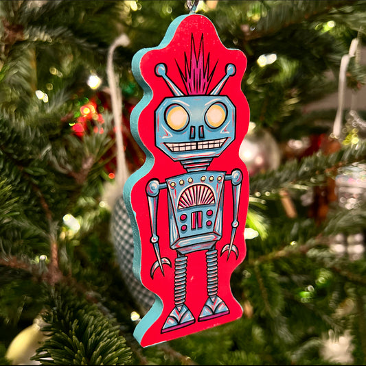 Robot 2021 Ornament - Daniel Curran Art